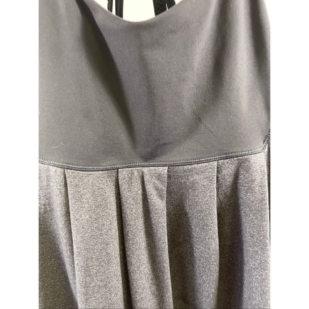 Lululemon Power Technique Black and Gray Top Size 4 - Picture 3 of 9